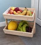 Timber fruit storage tower
