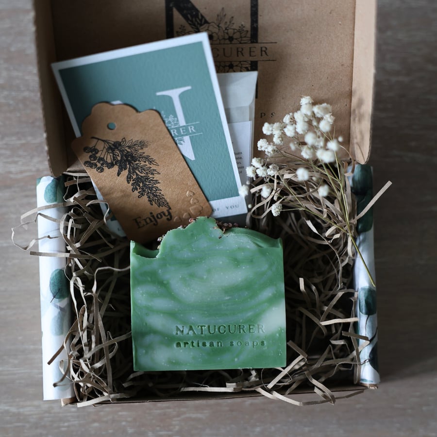 Pine and Rosemary Artisan Soap - Auric breath