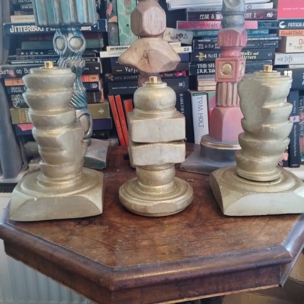 wooden table lamp
