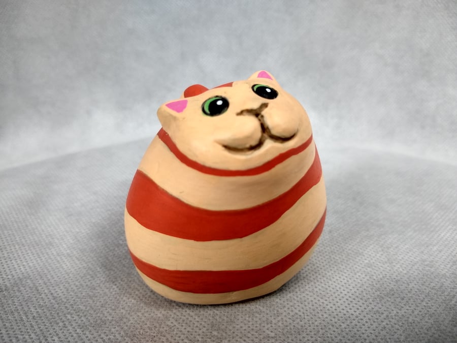 Cute Cat Mixed Media (Orange) FREE UK POSTAGE