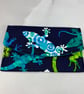 Gecko card case, Lizard travel pass holder, Handmade - Image 2