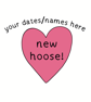 New Hoose! - Personalised New Home Card