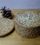 Tactical leafy lidded pot, trinket box  - Image 5