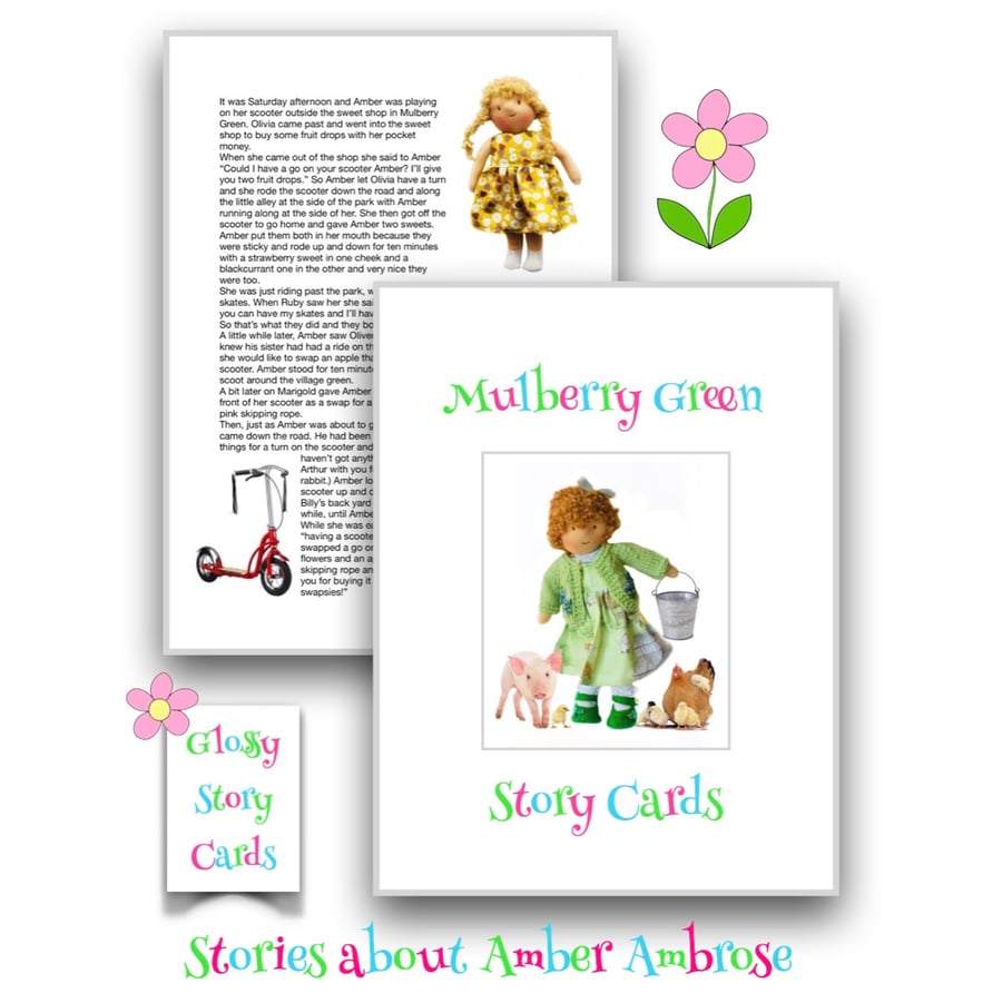 Amber Ambrose Stories - Mulberry Green Story Cards 