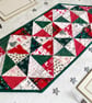 Christmas Table Runner Scandi Style Festive Fabric