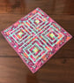 Artichoke Garden quilted textile table topper - Image 3