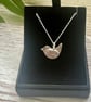 Handmade Sterling Silver 925 Bird Pendant Necklace & Chain - Image 5