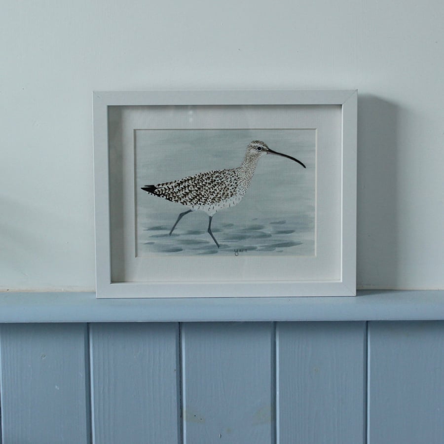 Curlew in frame