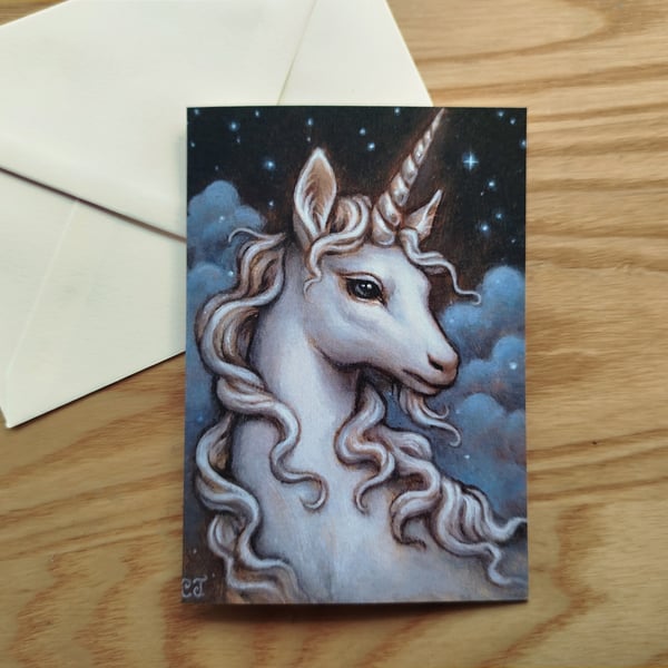 (Test Run) Unicorn I Blank Greeting Card