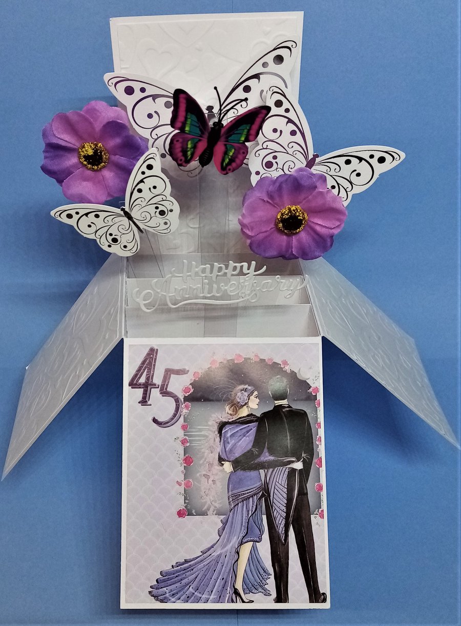 45th  Anniversary Card