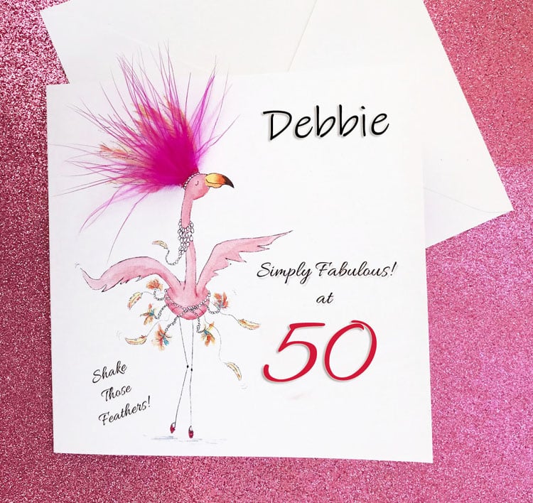 50th Birthday Card