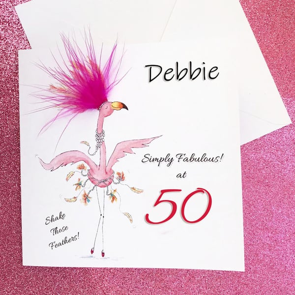 50th Birthday Card