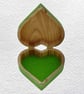 Heart: Decorated Wooden Trinket Keepsake Box 13cm - Image 6