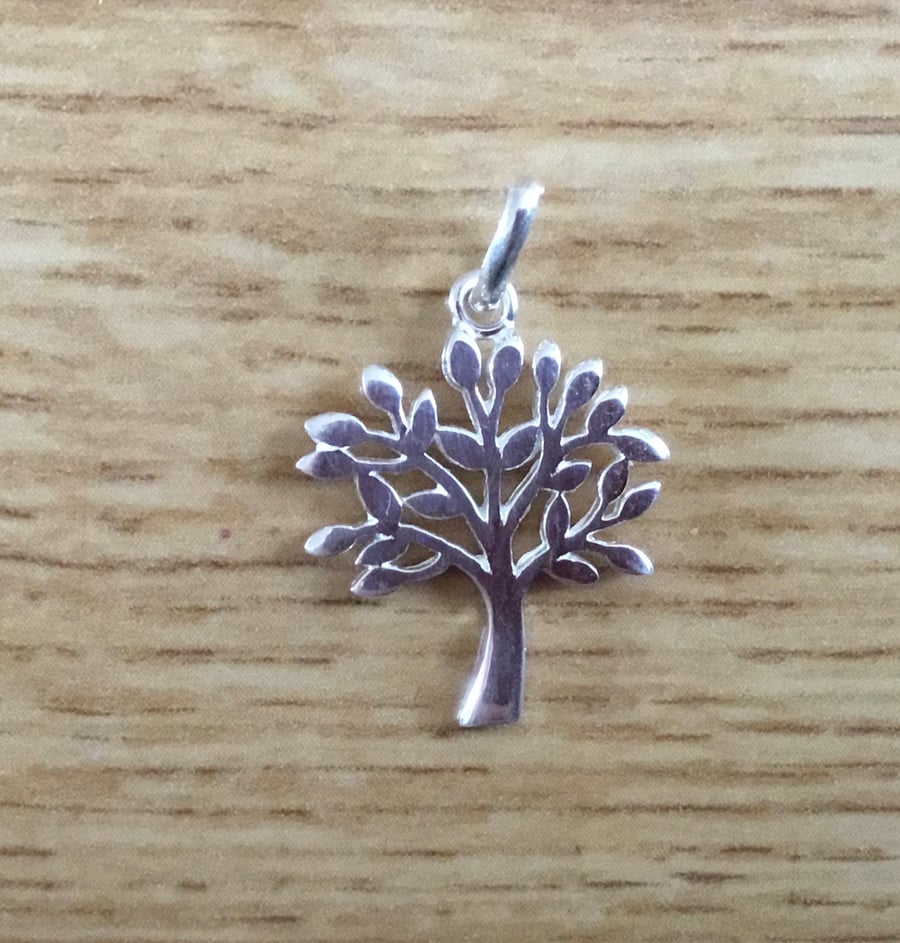 Sterling Silver Tree of Life Charm