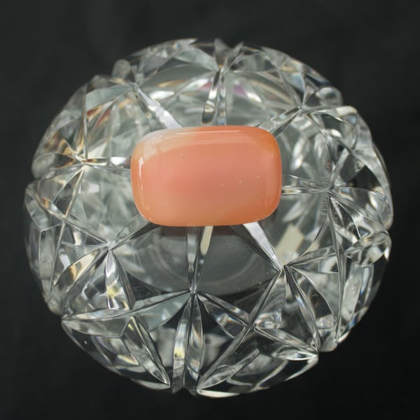 Apricot Lozenge Tie Pin - 4003