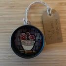 Mini mosaic in round sweet tin