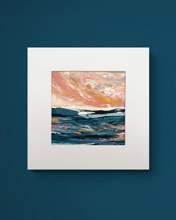 Original Seascape Painting - A Sky Full of Joy