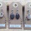 Beach Pebble Earrings 