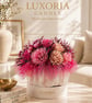 Luxury Flowerbox Candle Gift Set Large Handmade Soy Wax Candle Surprise Her With