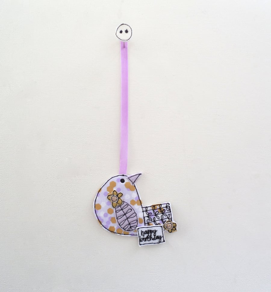 Birthday Birdie - Lilac