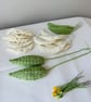 Crochet Lily With Bud Summ Everlasting Floral Home Decor , Gift, Colourful lily, - Image 6