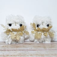 Mini Plush Oak & Acorn Owl Art Doll