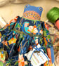 Lila, A Tiny Tropical OOAK Grumpy Frog Doll