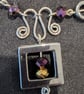 Moukite Jasper,  Hematite, Crazy Lace Agate with Sterling Silver Necklace - Image 4