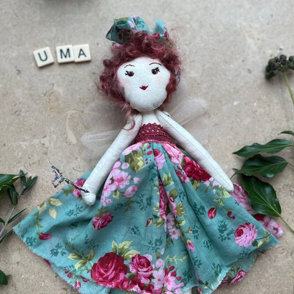 Fairy handmade ornament - Uma - tree topper