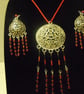 Pendant and Earrings Set