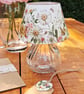 Tea light lantern with matching Floral Gift Card & Gift Tag - Image 6