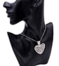 Heart shaped wire wrapped pendant - Image 7