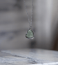 Sea Glass  Pendant Framed With Silver - Image 7