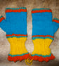 Handspun and Handknit Fingerless Gloves - Image 2