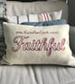 Hand Embroidered Cushion