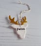 Personalised Glitter Stag decoration - Image 3