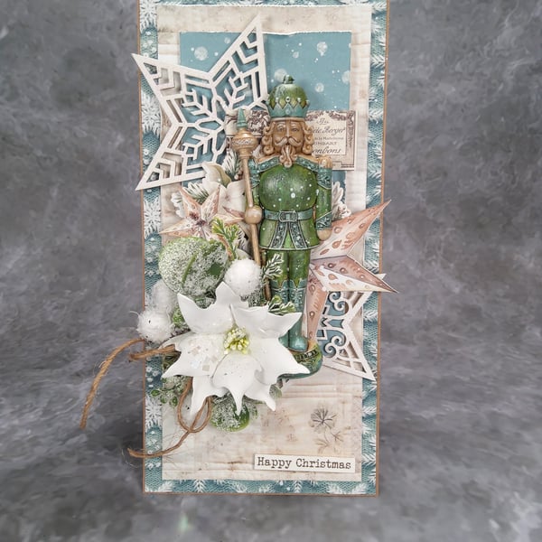 Handcrafted Nutcracker Chrismtas card (7)