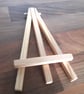 Mini wooden Eisel for displaying coasters or shell art.   - Image 2