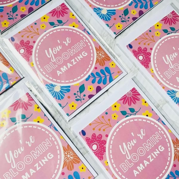 Blooming Amazing Mothers Day card