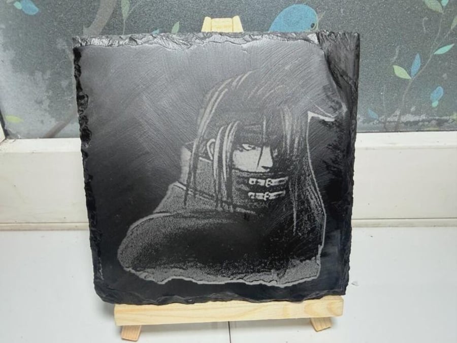 Final Fantasy 7 VII Cait Sith Laser Etched Coaster