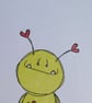 Alien Card - Blank - Image 3