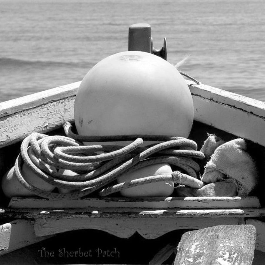 Bon Voyage.  A card featuring an original photograph.  Blank inside.