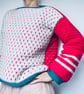 Sweetheart Crochet Sweater. - Image 6