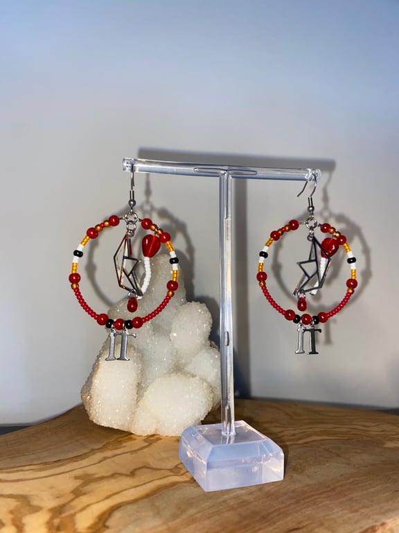 IT inspired Earrings 