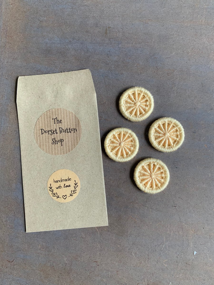 Handmade Traditional Dorset Buttons 