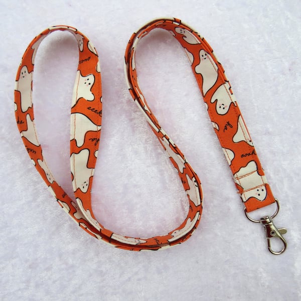 Ghosts lanyard, with swivel lobster clip