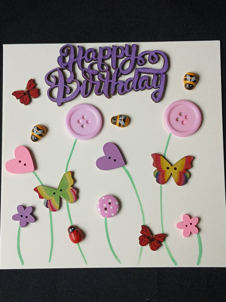Handmade birthday card 