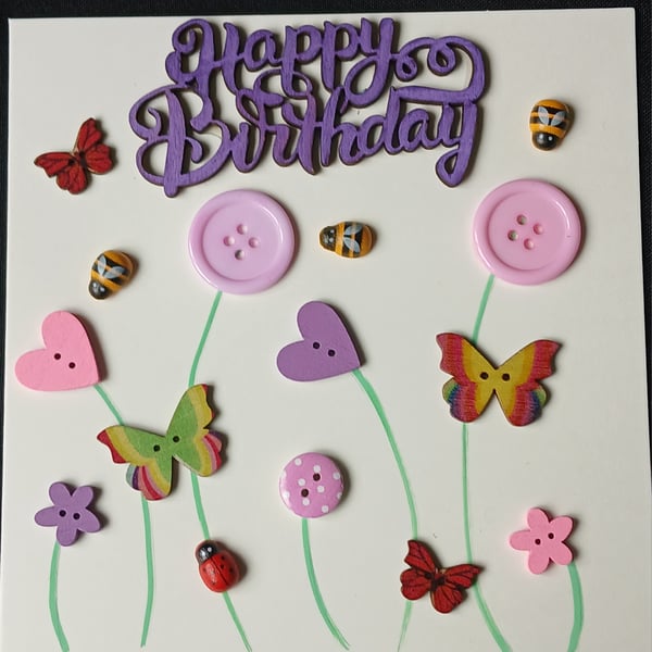 Handmade birthday card 