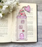 Bookmark, fabric house bookmark
