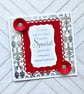 Luxury boxed quilled foiled card - anniversary, birthday, wedding - Image 2